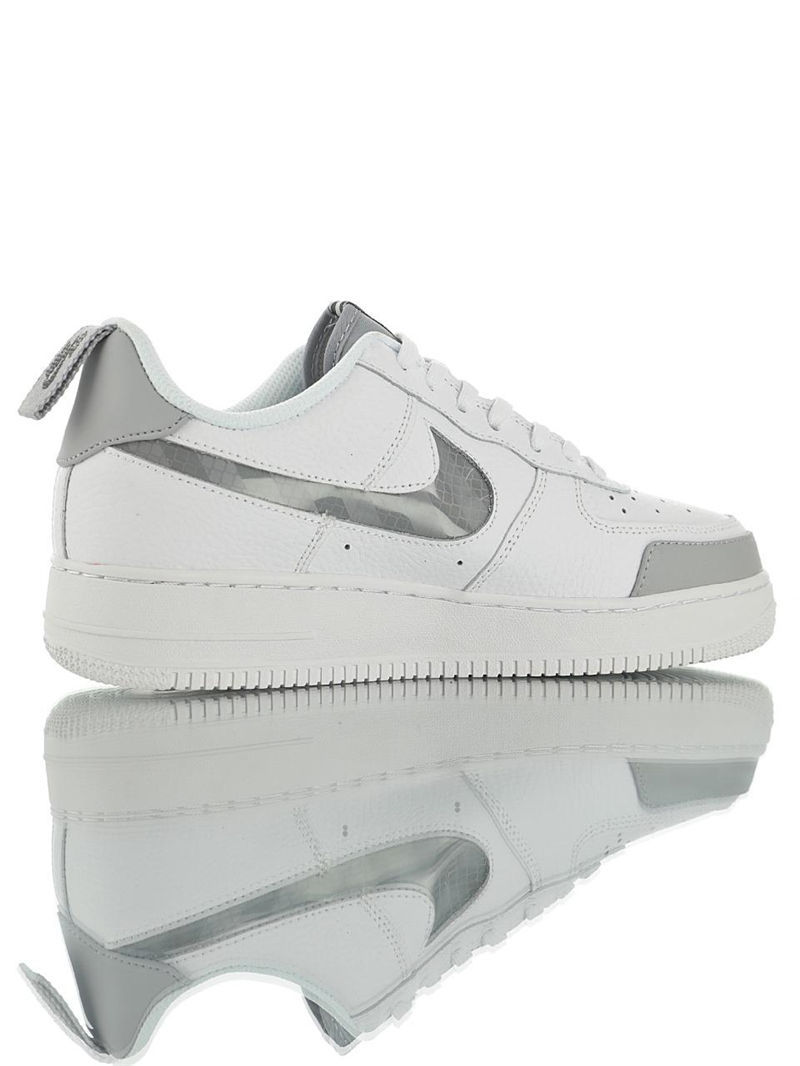 nike air force 1 - Blanco Gris Fluor