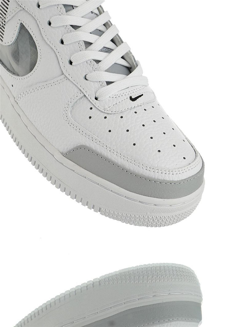nike air force 1 - Blanco Gris Fluor