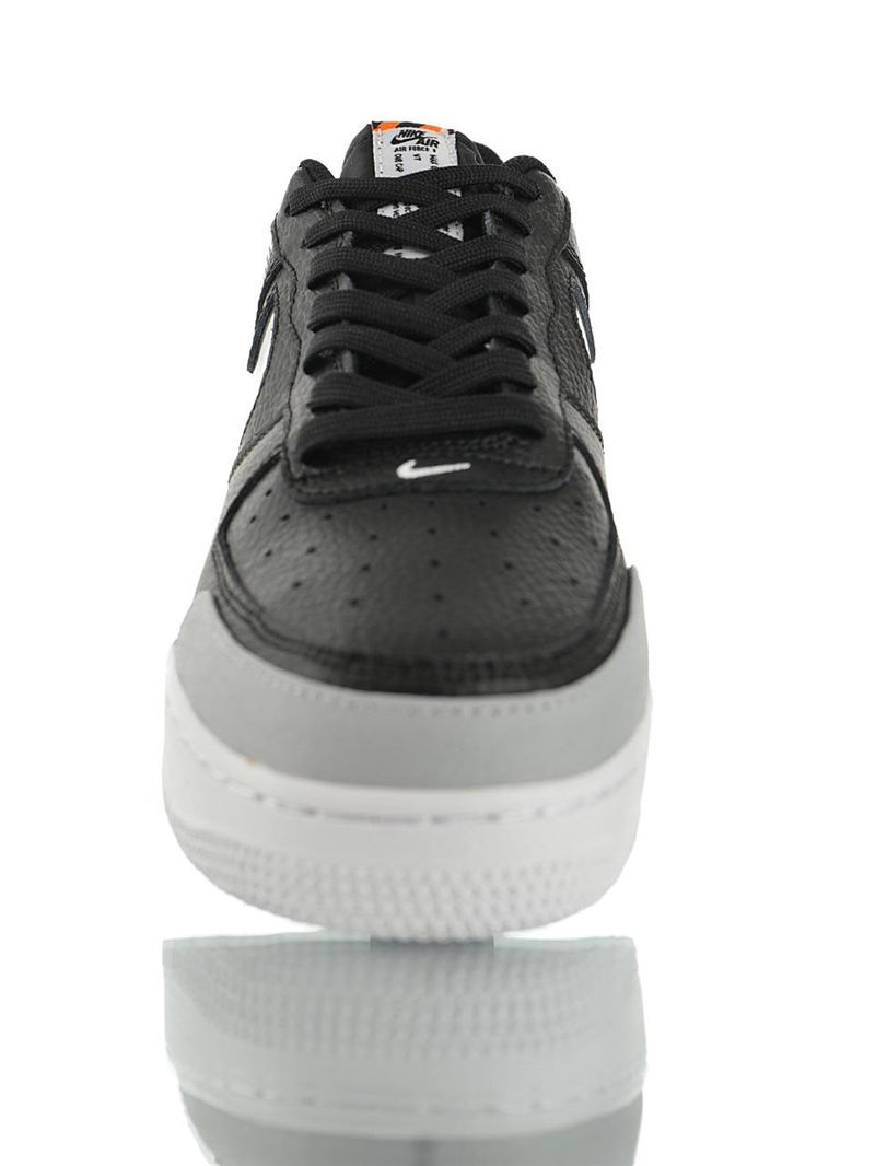 nike air force 1 - Negro Gris Fluor