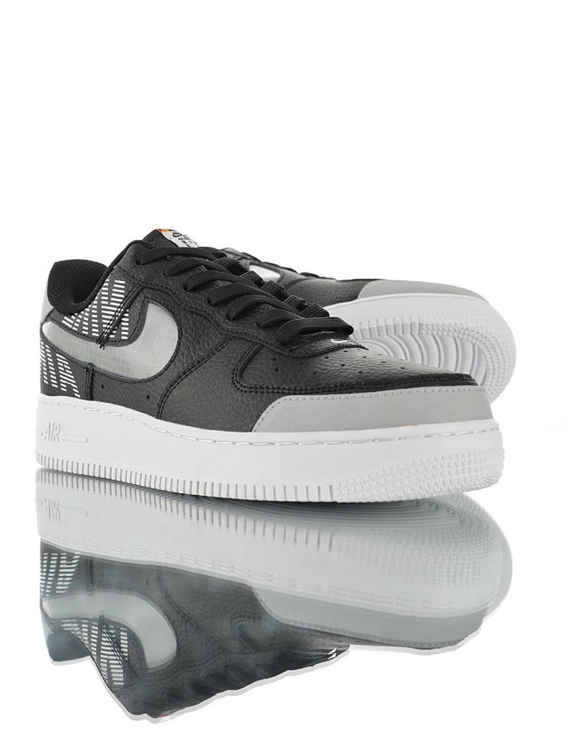nike air force 1 - Negro Gris Fluor