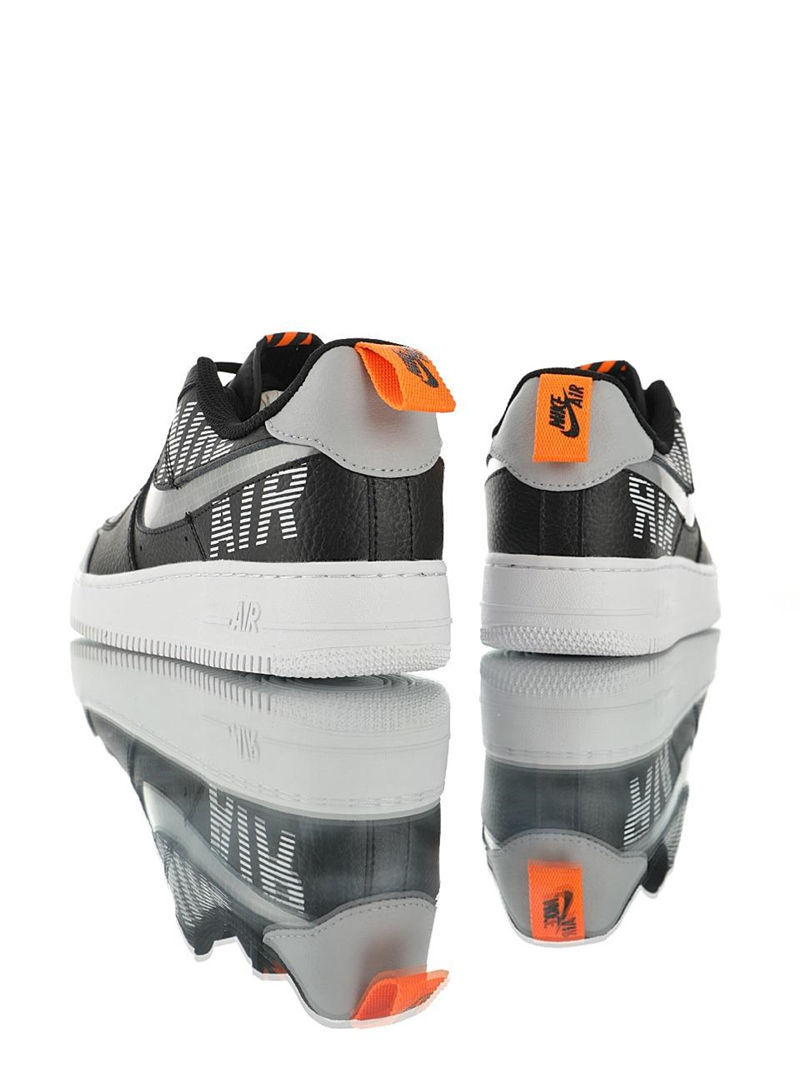 nike air force 1 - Negro Gris Fluor