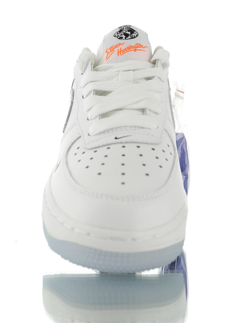 nike air force 1 - Blanco Negro Celeste