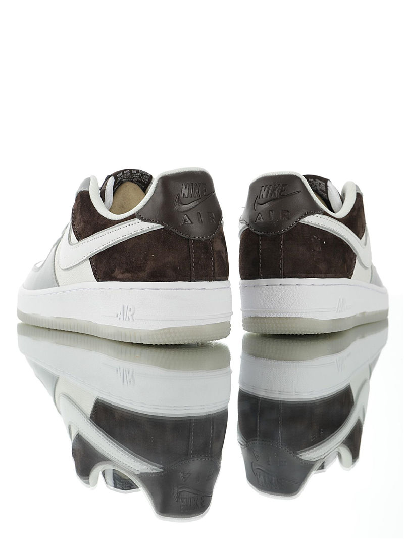 nike air force 1 - Blanco Gris Cafe