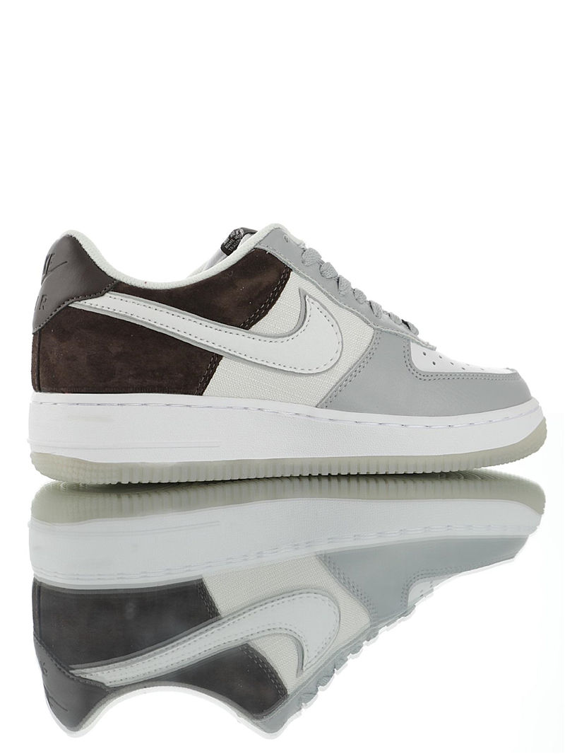 nike air force 1 - Blanco Gris Cafe