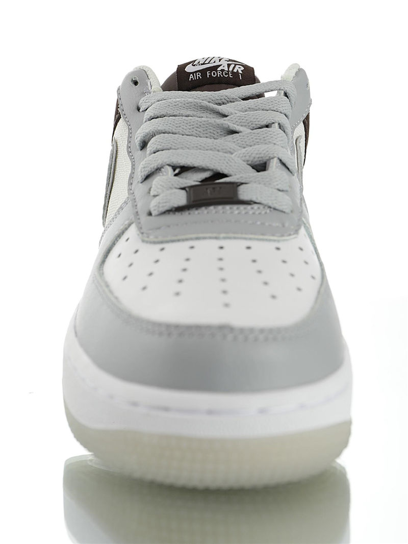 nike air force 1 - Blanco Gris Cafe