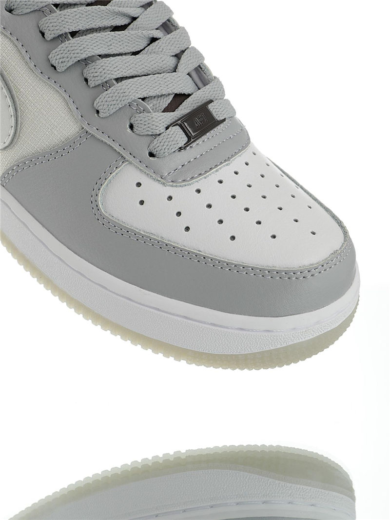 nike air force 1 - Blanco Gris Cafe
