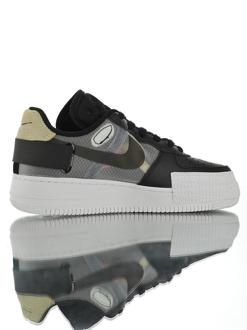 nike air force 1 - Negro Gris
