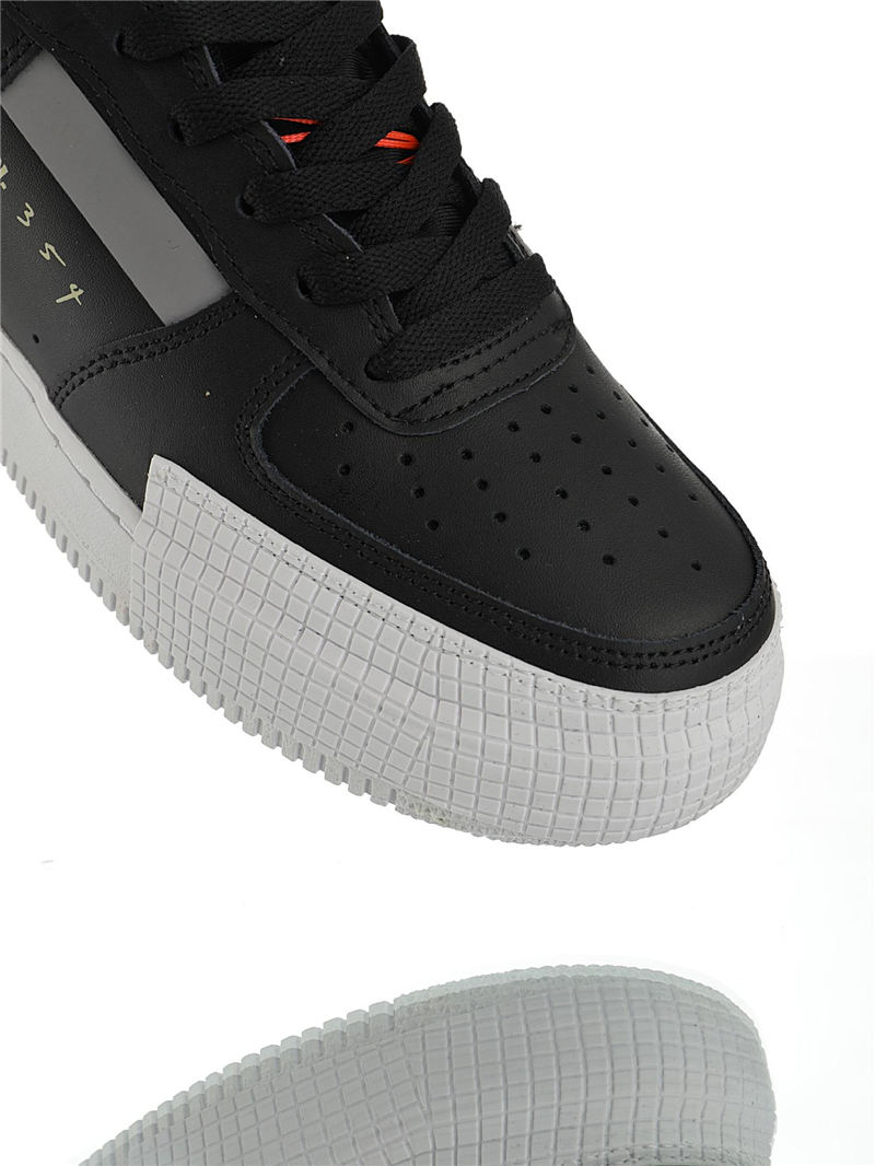 nike air force 1 - Negro Gris