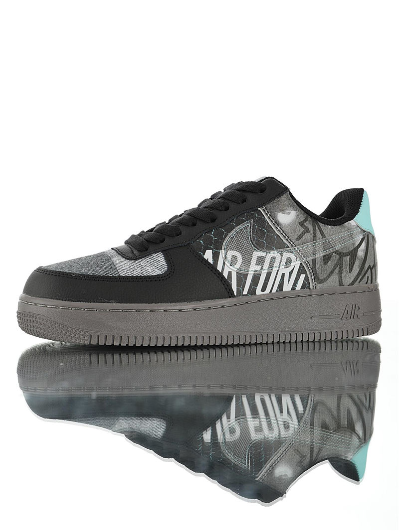 nike air force 1 - Blanco Gris Menta