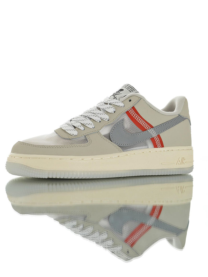 nike air force 1 - Gris Transparente