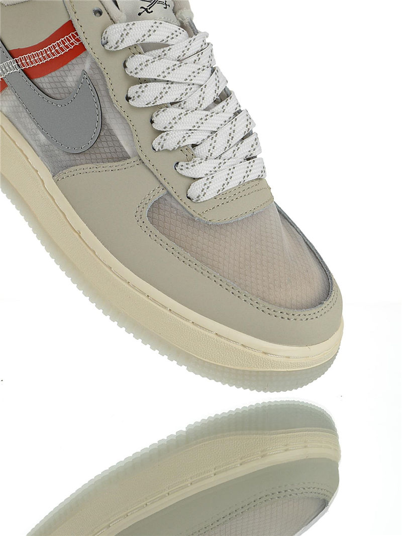 nike air force 1 - Gris Transparente