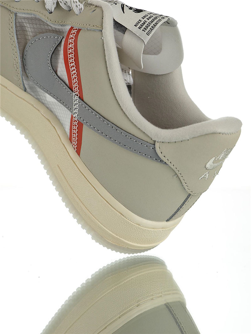 nike air force 1 - Gris Transparente
