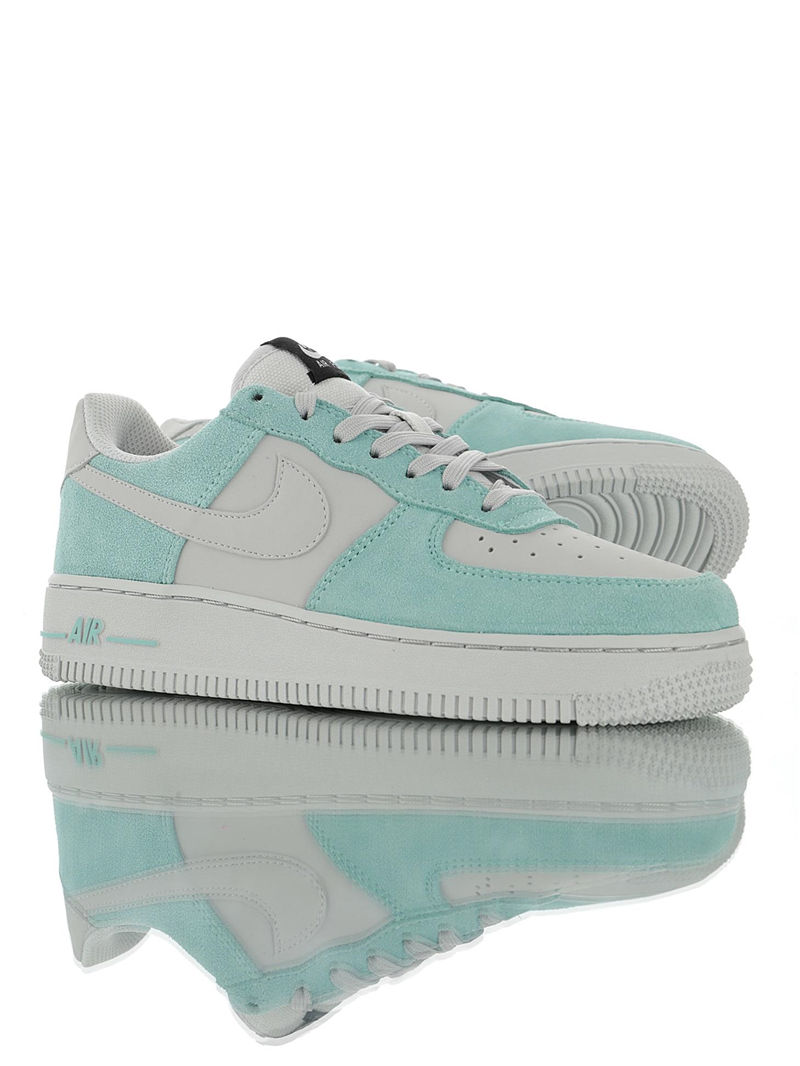 nike air force 1 - Gris Menta