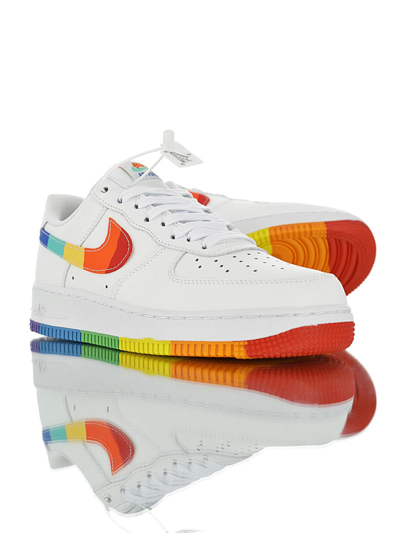 nike air force 1 - Blanco Arcoiris