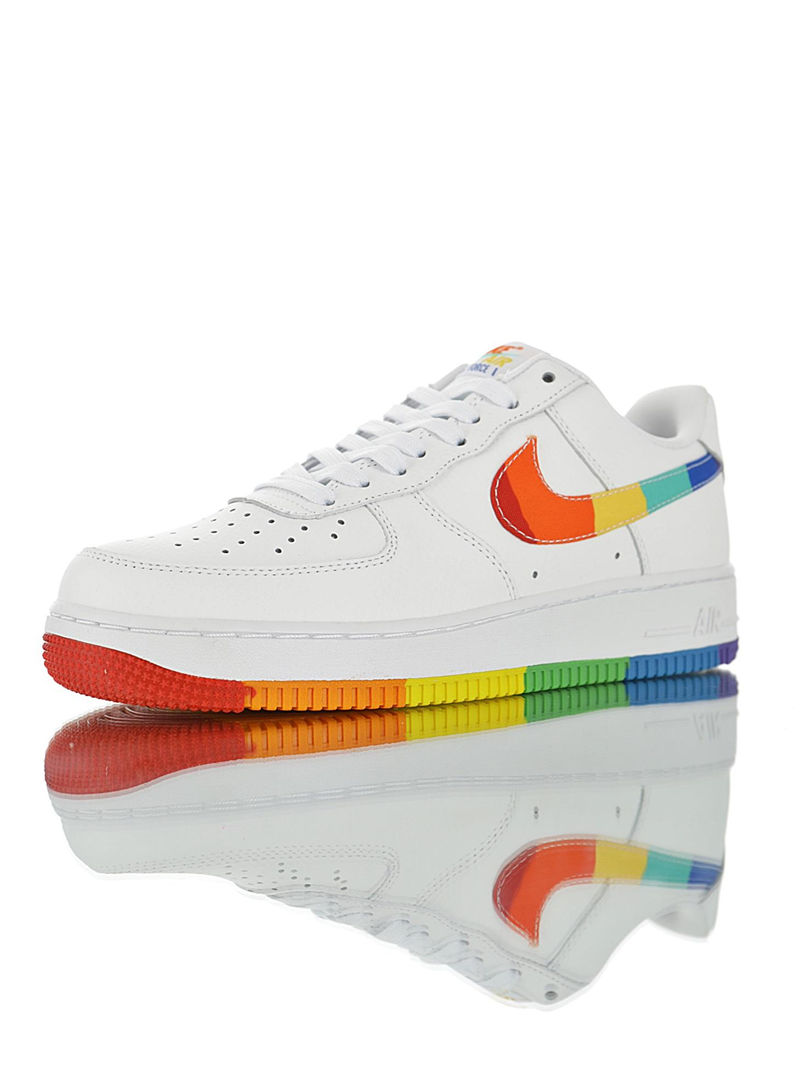 nike air force 1 - Blanco Arcoiris