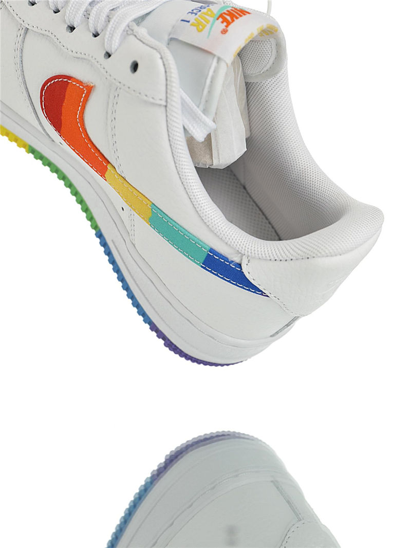 nike air force 1 - Blanco Arcoiris