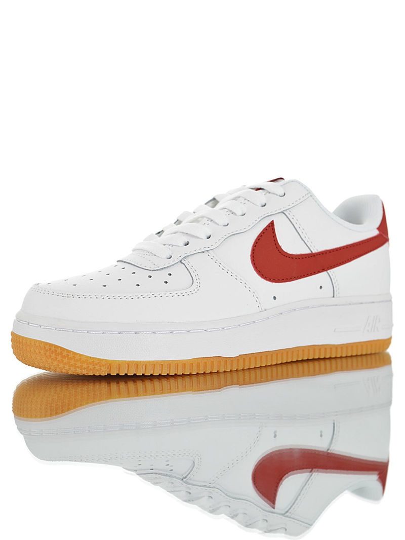nike air force 1 - Blanco Rojo