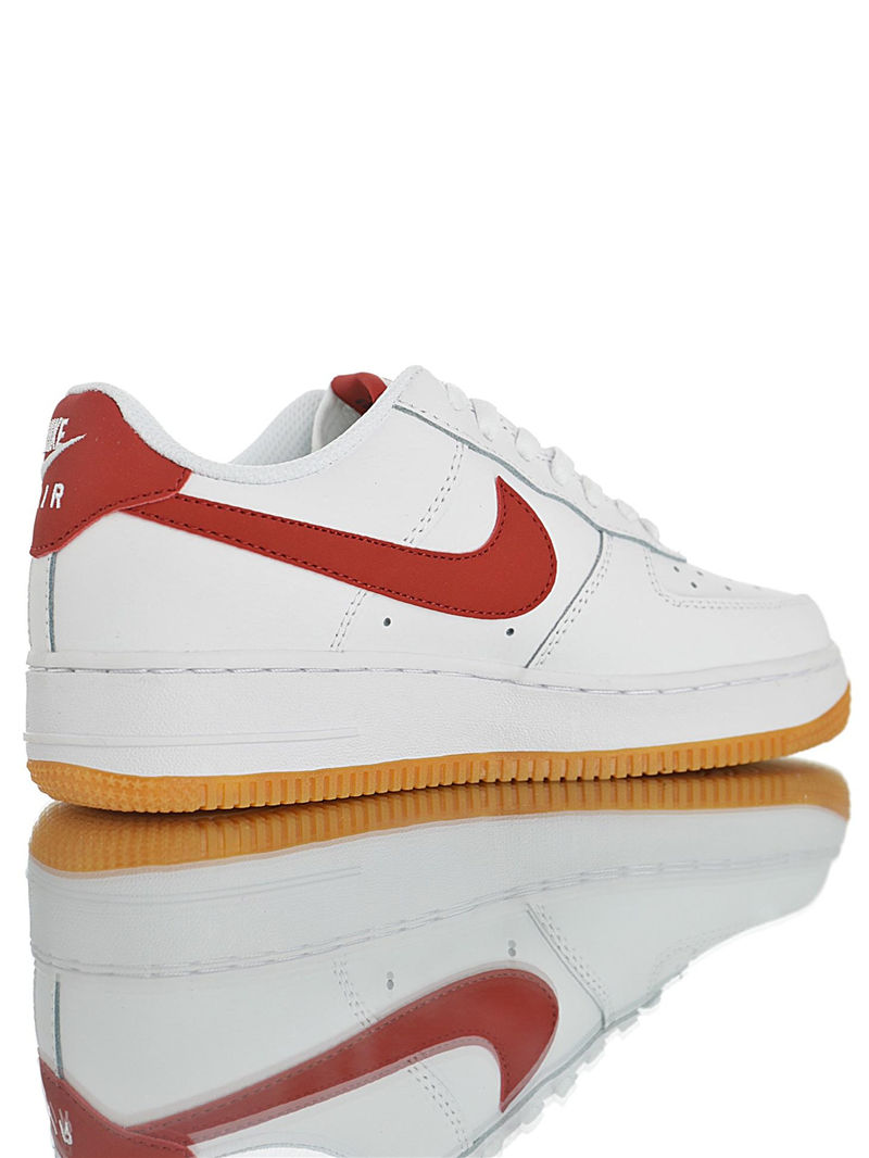 nike air force 1 - Blanco Rojo