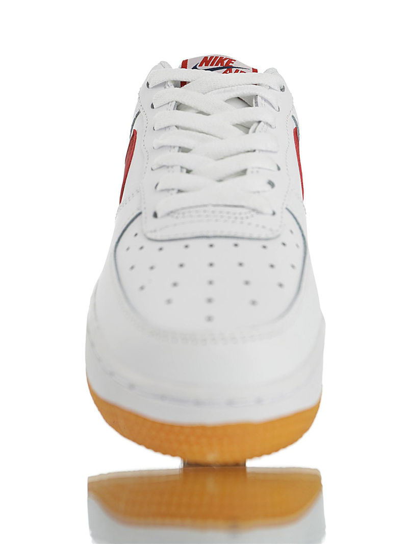 nike air force 1 - Blanco Rojo