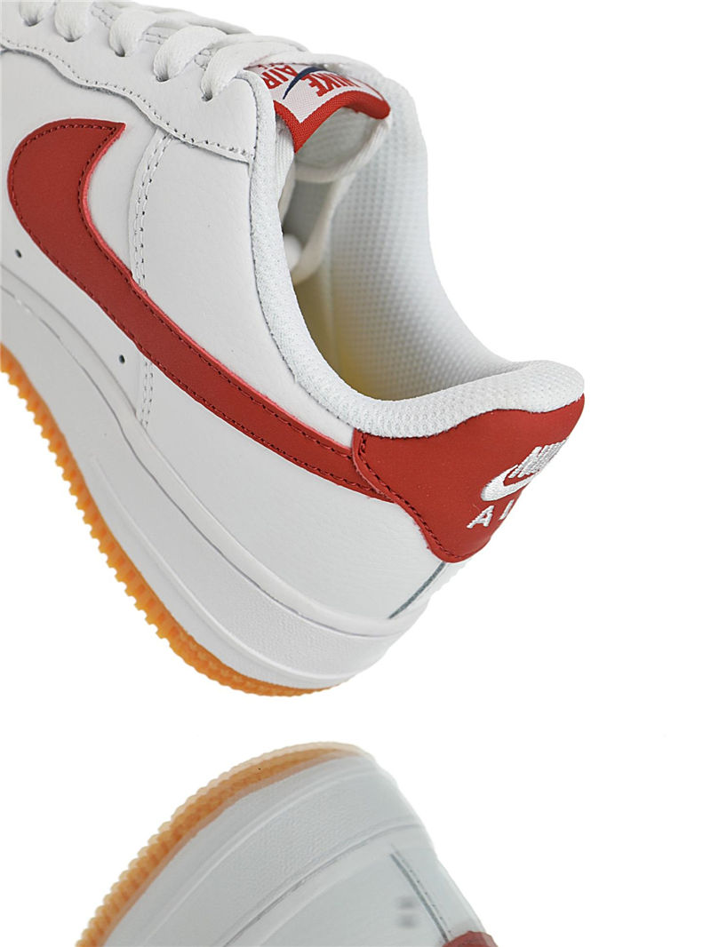 nike air force 1 - Blanco Rojo
