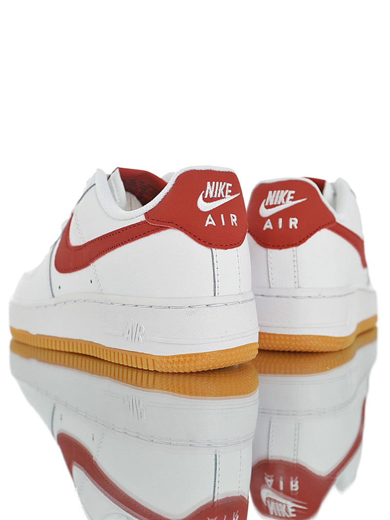nike air force 1 - Blanco Rojo
