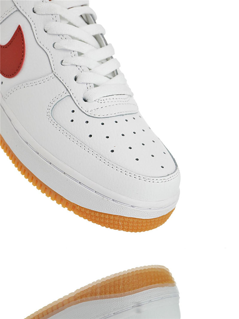 nike air force 1 - Blanco Rojo
