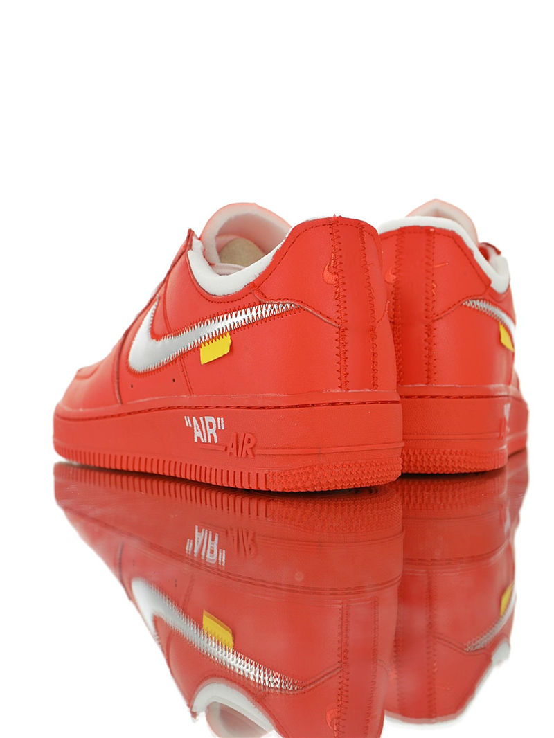 nike air force 1 - Rojo Plateado