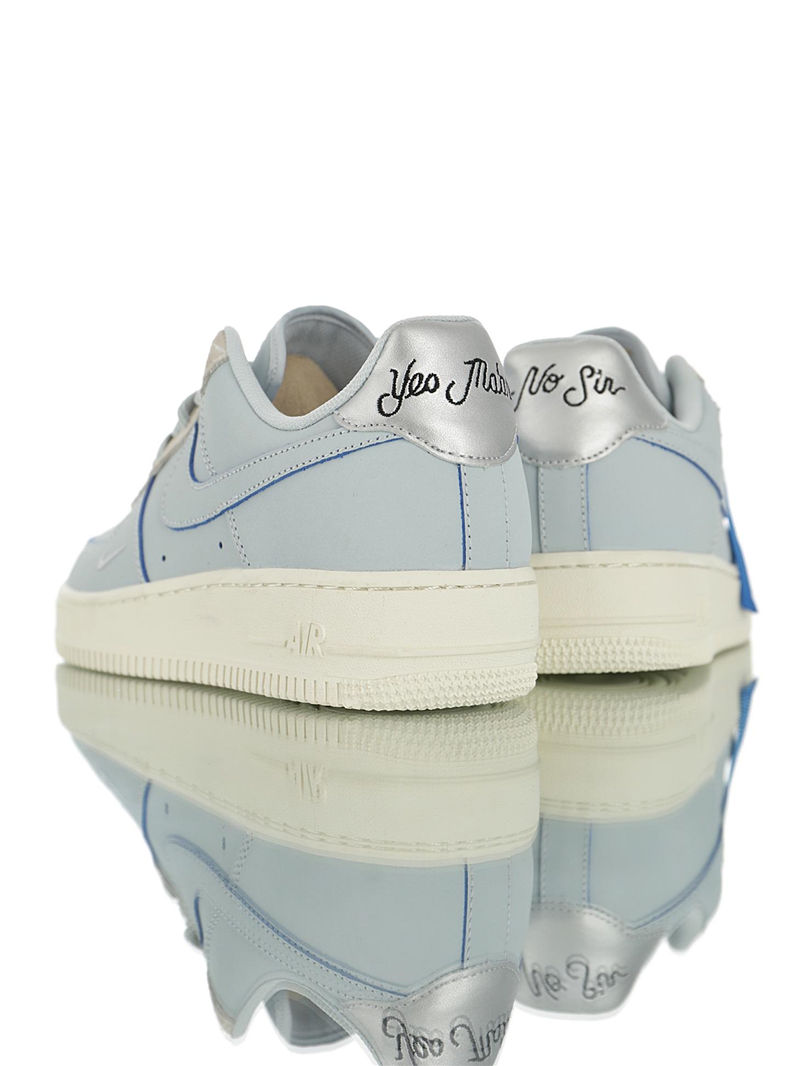 nike air force 1 - Celeste Gris Plateado