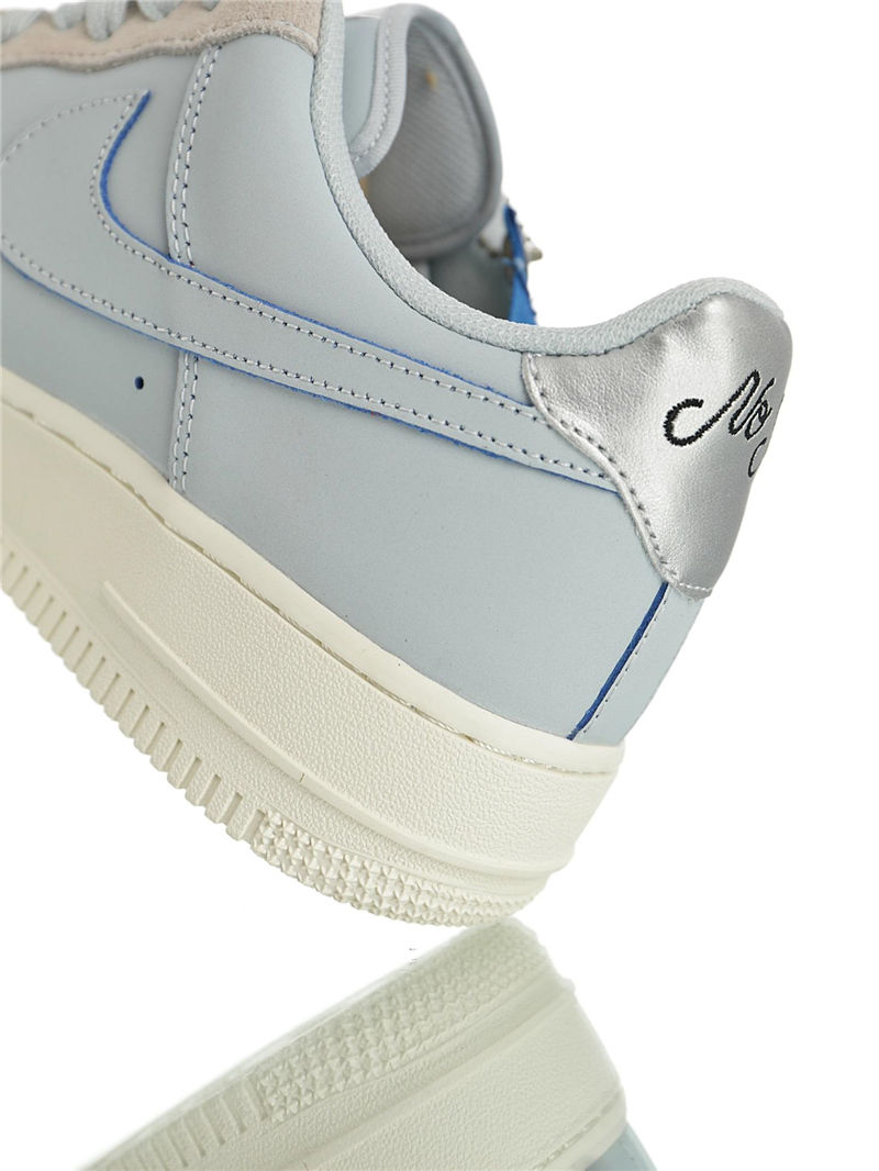 nike air force 1 - Celeste Gris Plateado