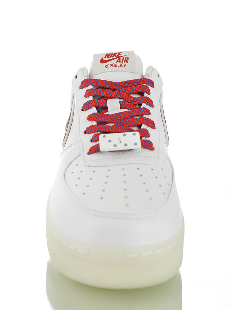 nike air force 1 - Blanco Rojo