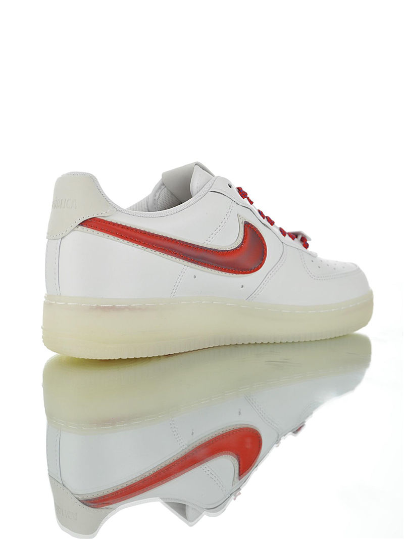nike air force 1 - Blanco Rojo