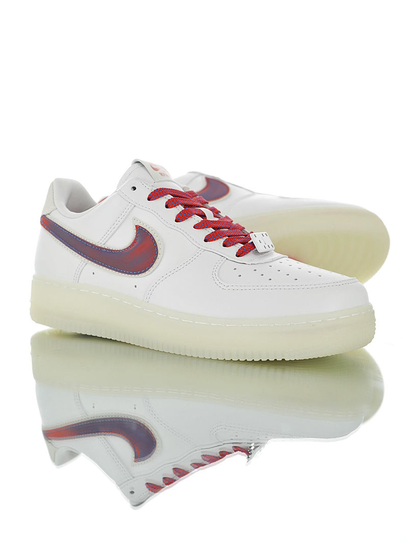 nike air force 1 - Blanco Rojo