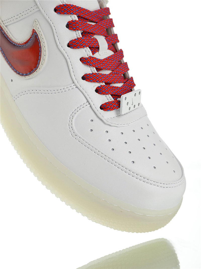 nike air force 1 - Blanco Rojo