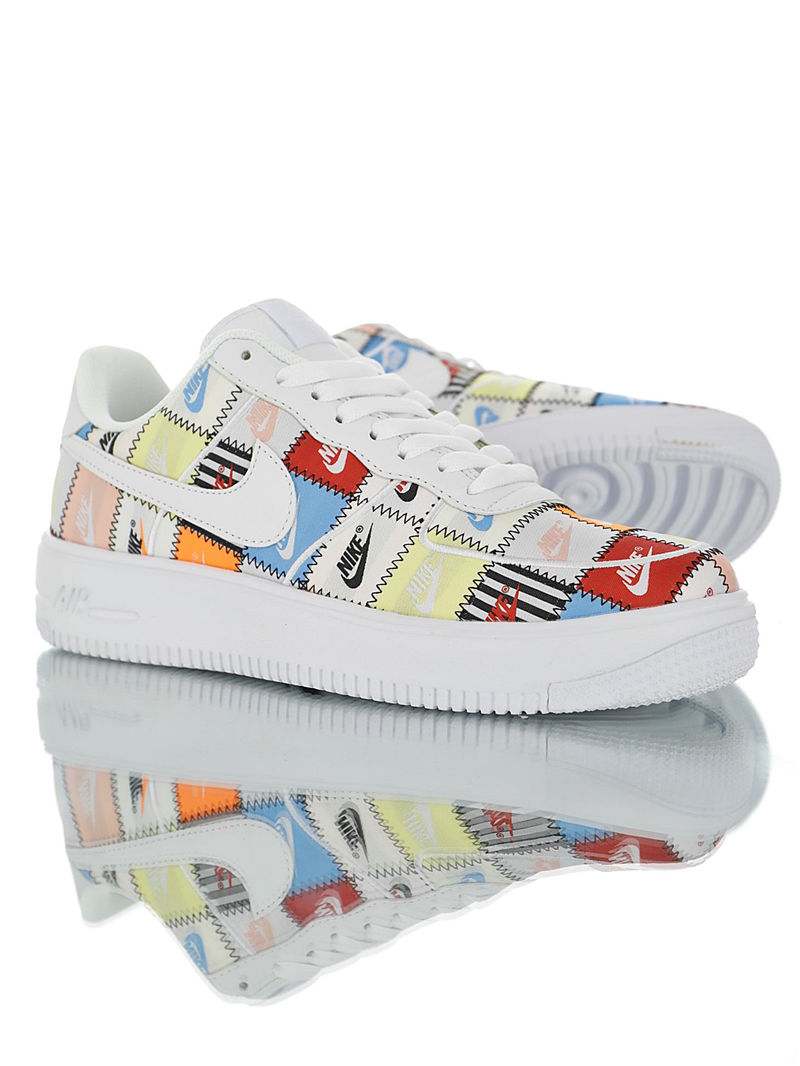 nike air force 1 - Blanco Arcoiris