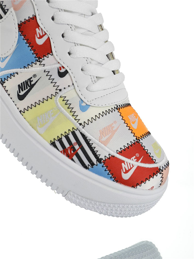 nike air force 1 - Blanco Arcoiris