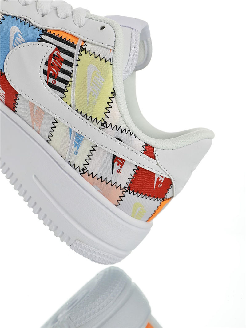 nike air force 1 - Blanco Arcoiris