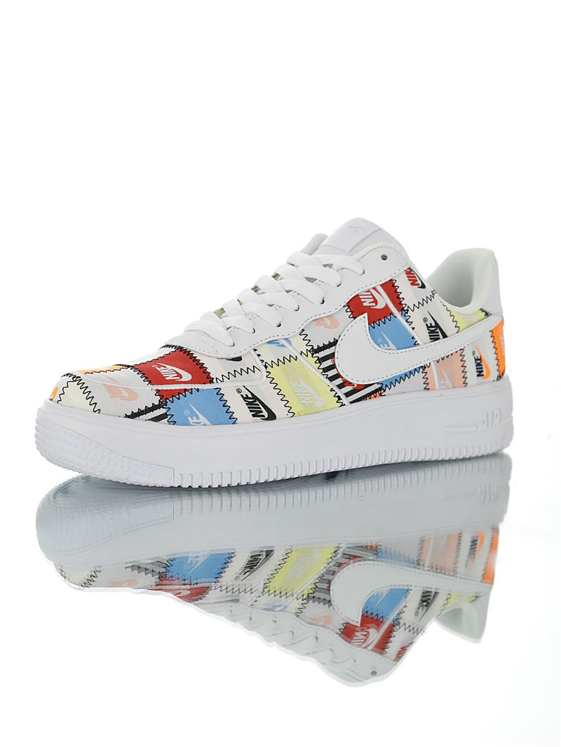 nike air force 1 - Blanco Arcoiris