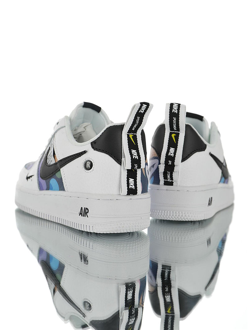 nike air force 1 - Blanco Negro Arcoiris