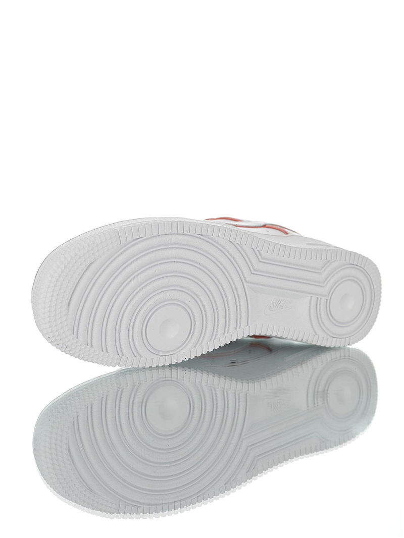 nike air force 1 - Blanco Rojo
