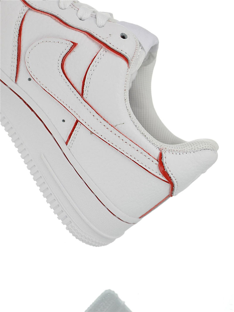 nike air force 1 - Blanco Rojo