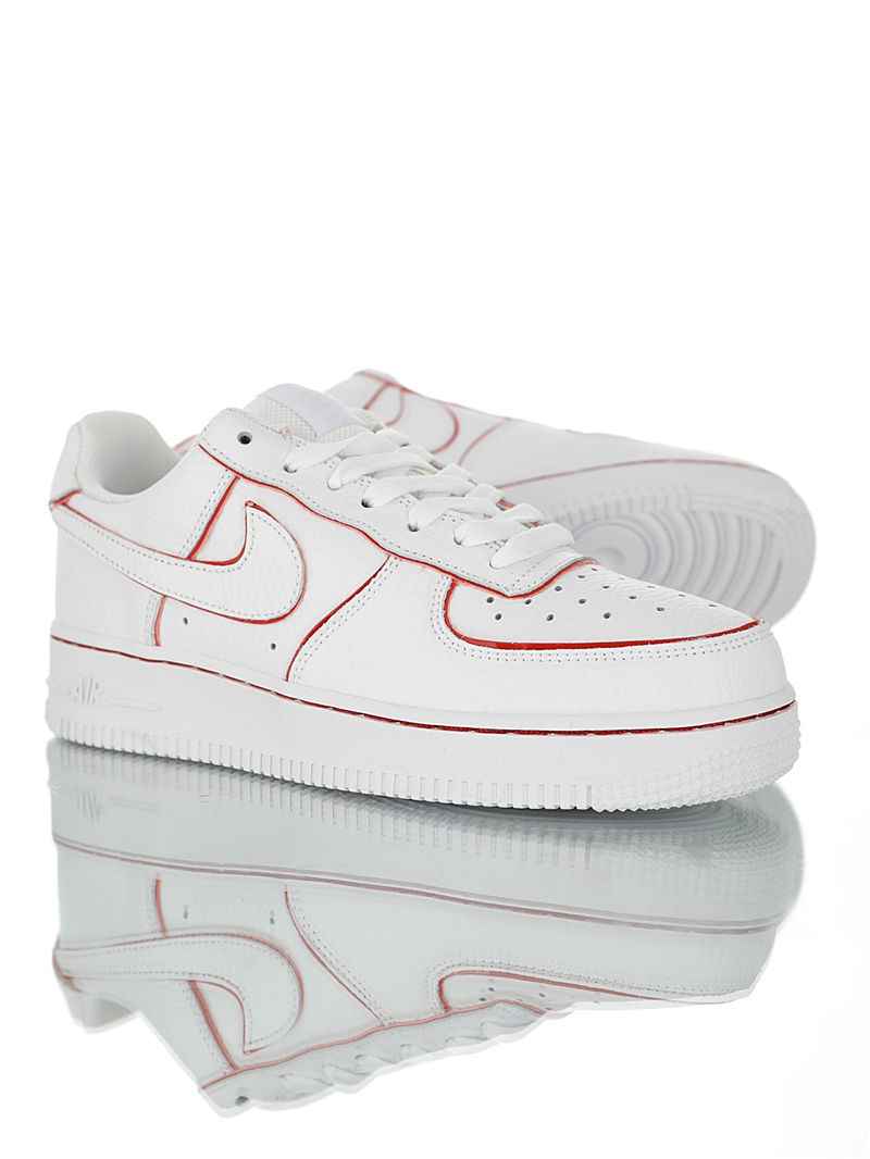 nike air force 1 - Blanco Rojo