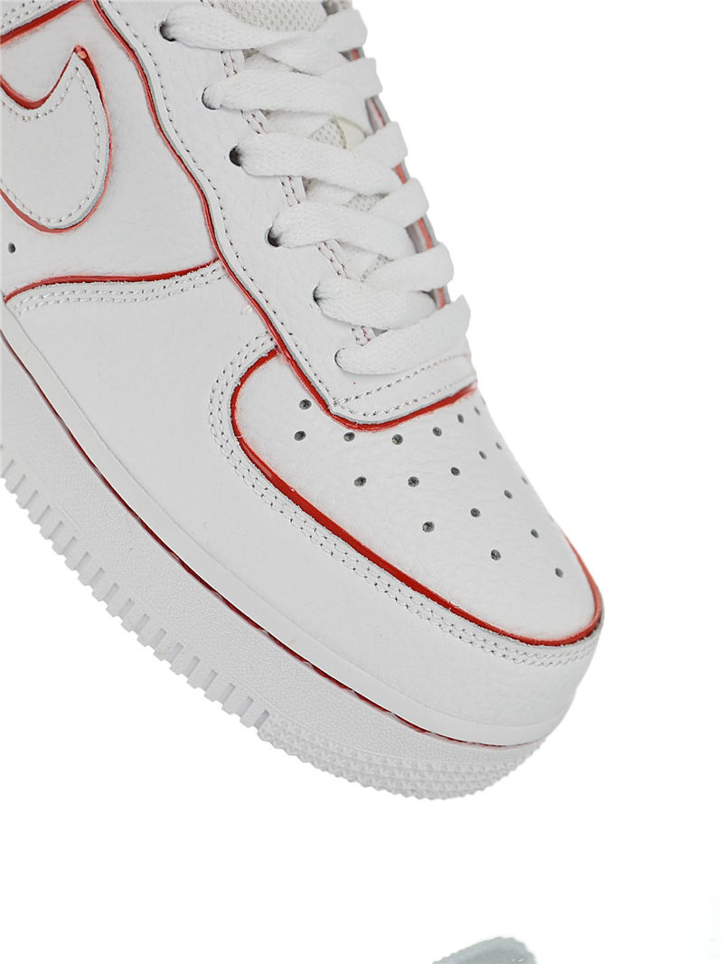 nike air force 1 - Blanco Rojo