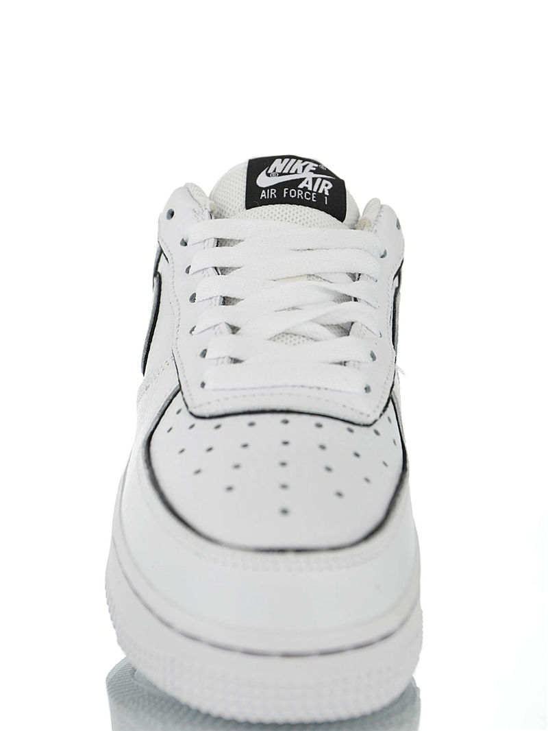 nike air force 1 - Blanco Negro
