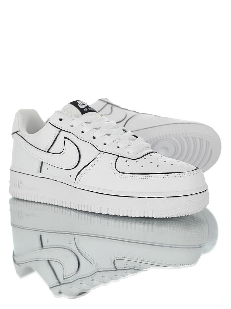 nike air force 1 - Blanco Negro