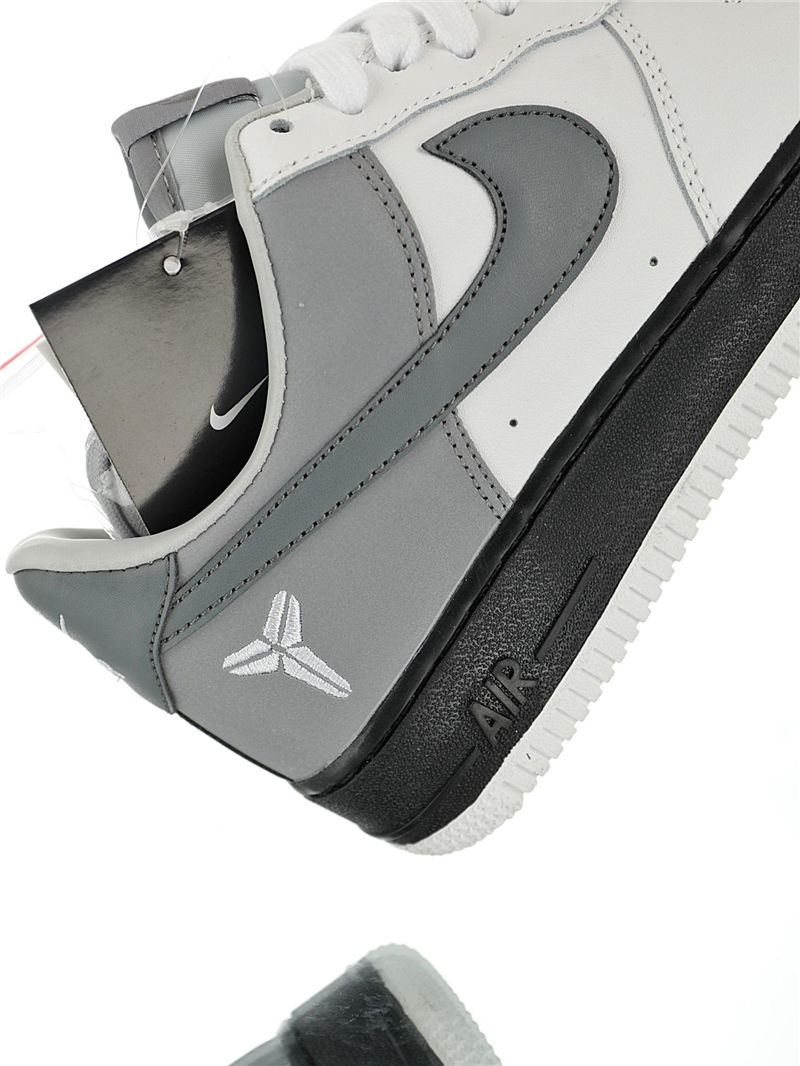 nike air force 1 - Blanco Gris Fluor