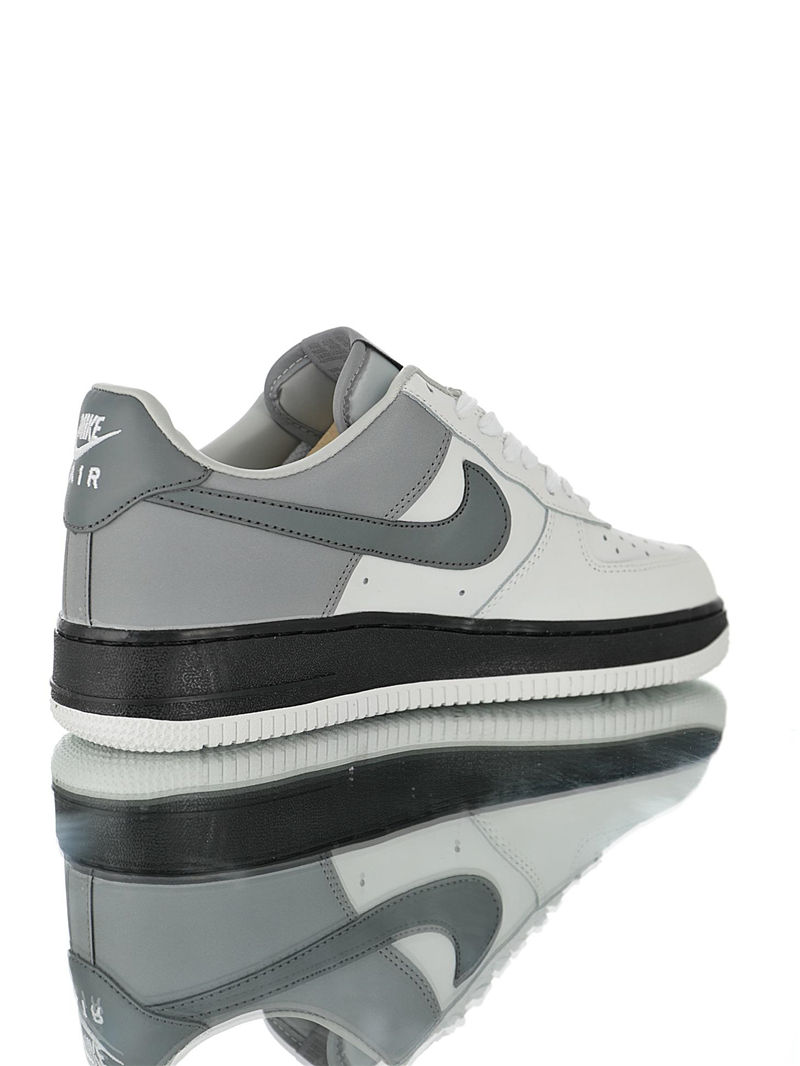 nike air force 1 - Blanco Gris Fluor