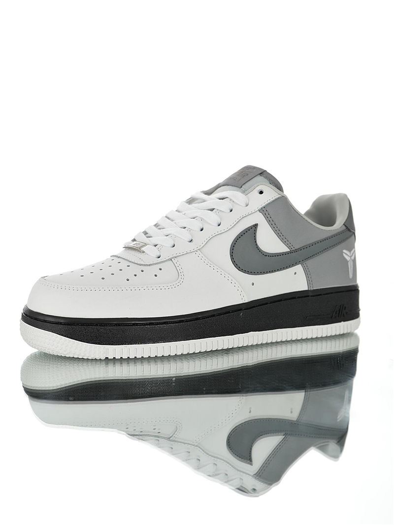 nike air force 1 - Blanco Gris Fluor