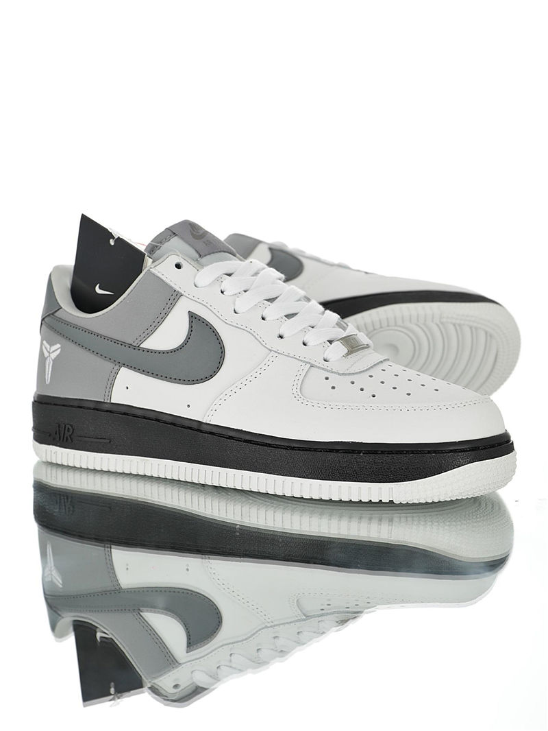 nike air force 1 - Blanco Gris Fluor