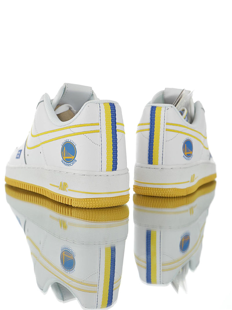 nike air force 1 - Blanco Amarillo