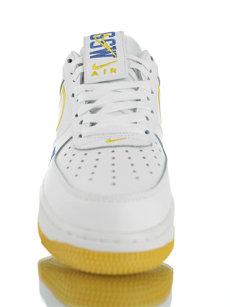 nike air force 1 - Blanco Amarillo